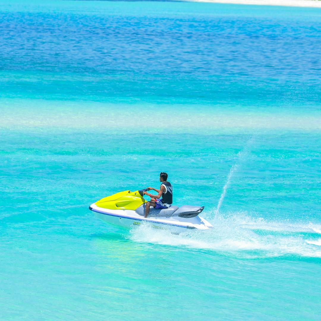 Jet Skiing at JBR Beach